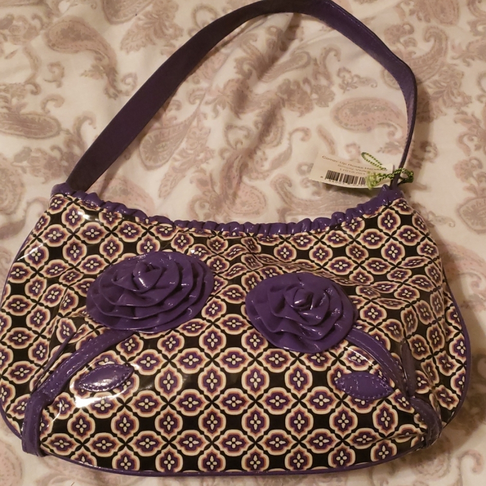 Vera Bradley purse with flowers